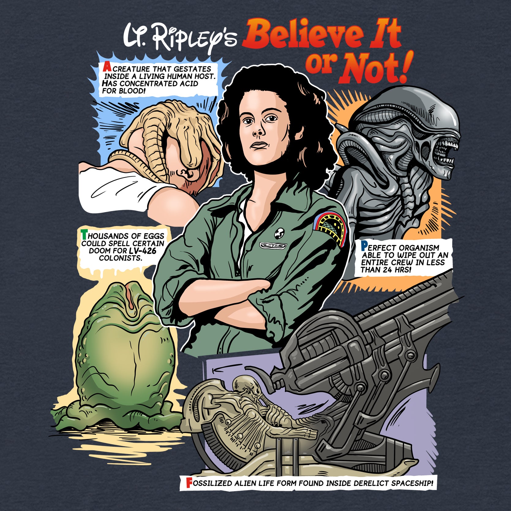 Sci-Fi Extraordinary Tales Unisex T-Shirt - Space Horror Meets Strange Stories Tee