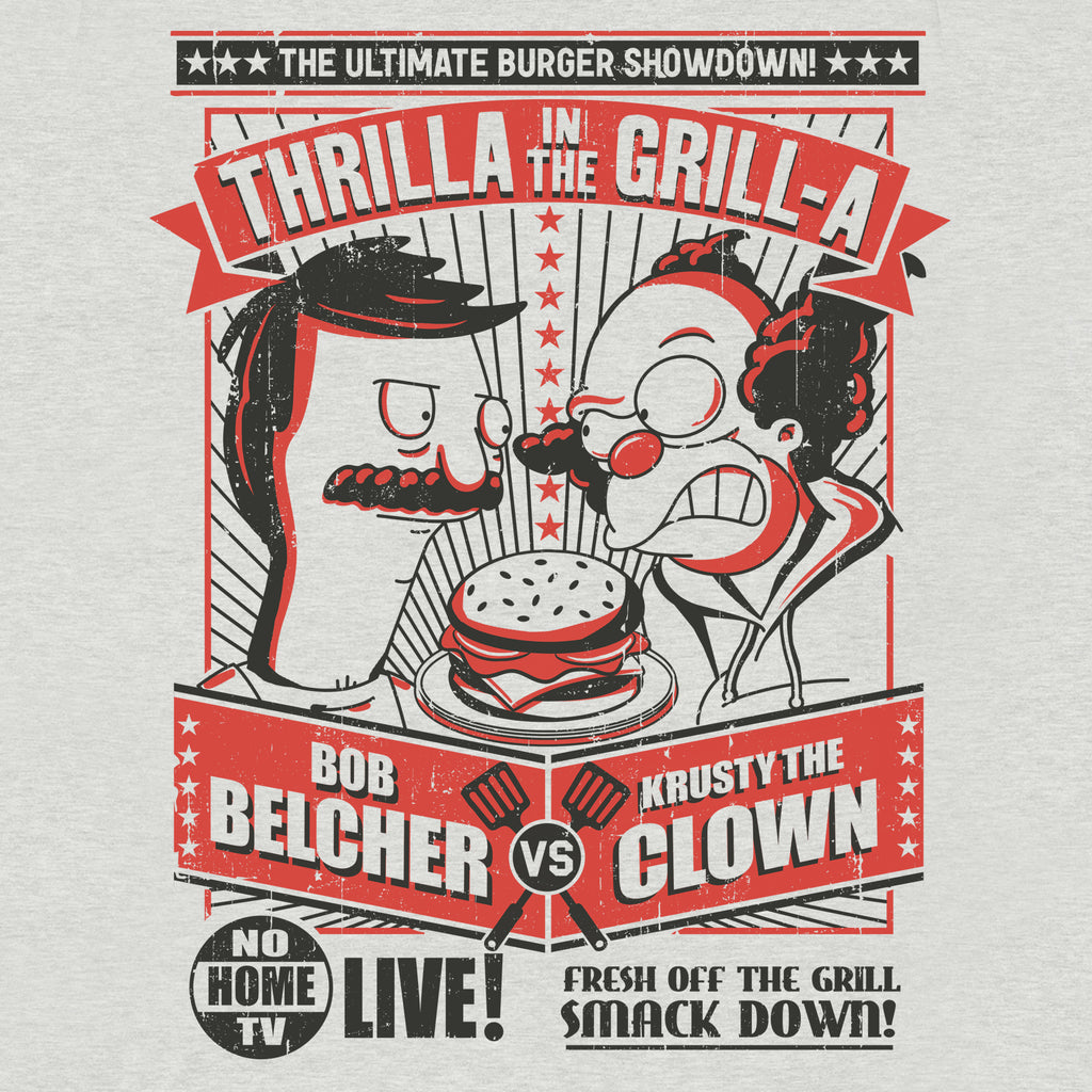 Burger Showdown Boxing Match Unisex Unisex T-Shirt