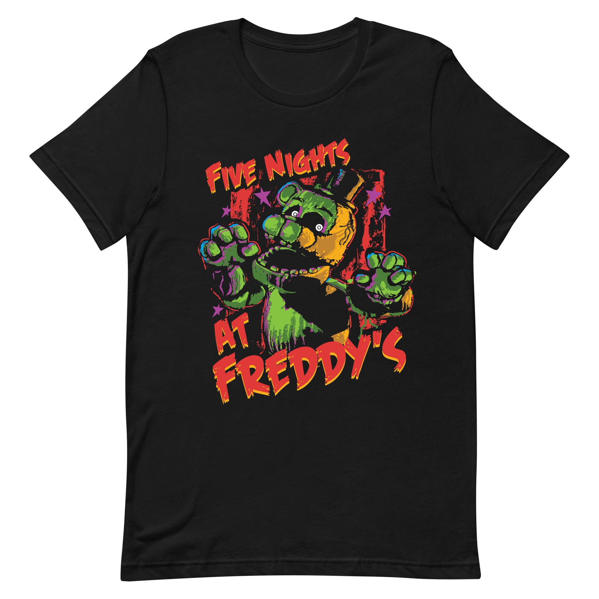 Scary Robot Bear T-Shirt - Horror Game Graphic Tee