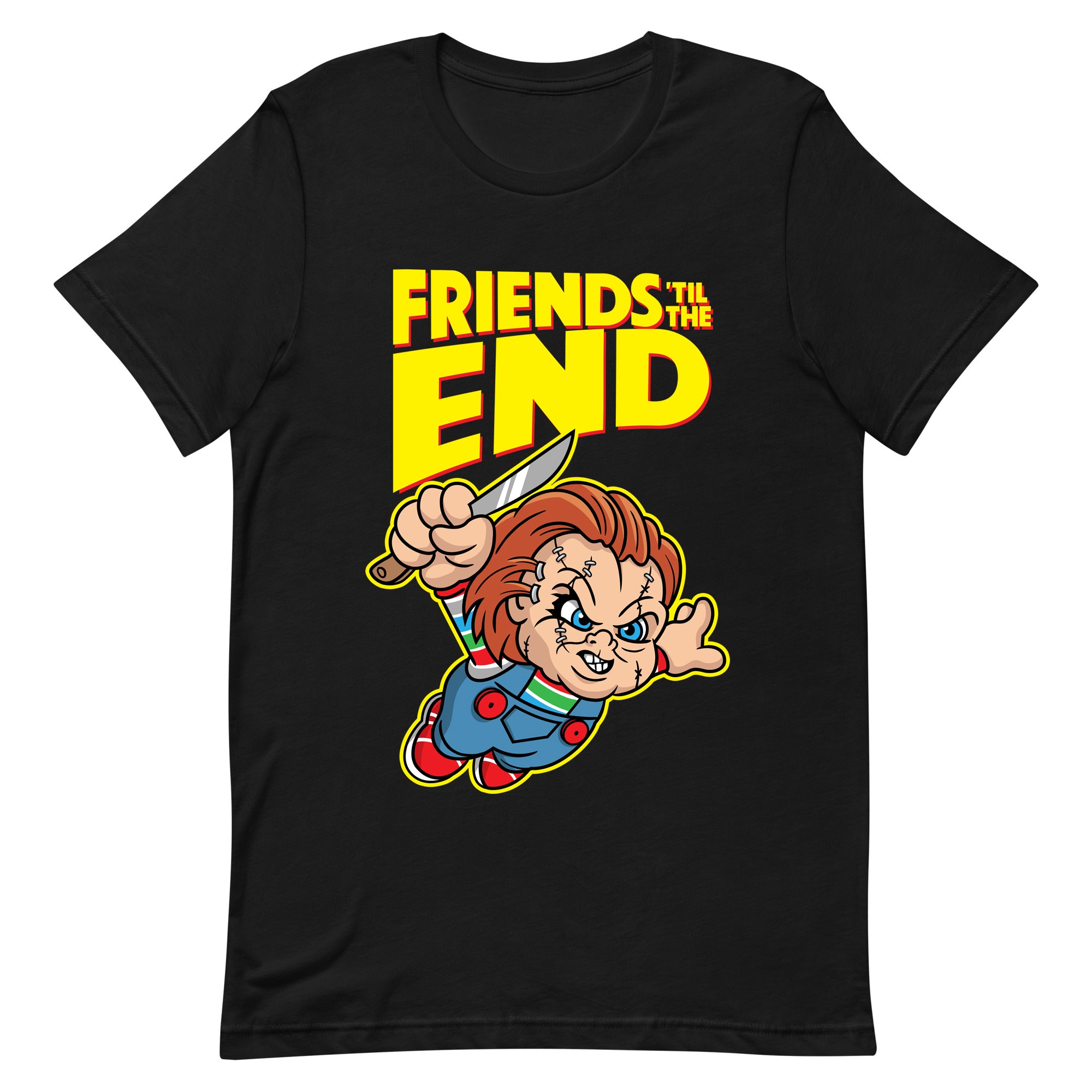 Friends Til The End Horror Doll T-Shirt