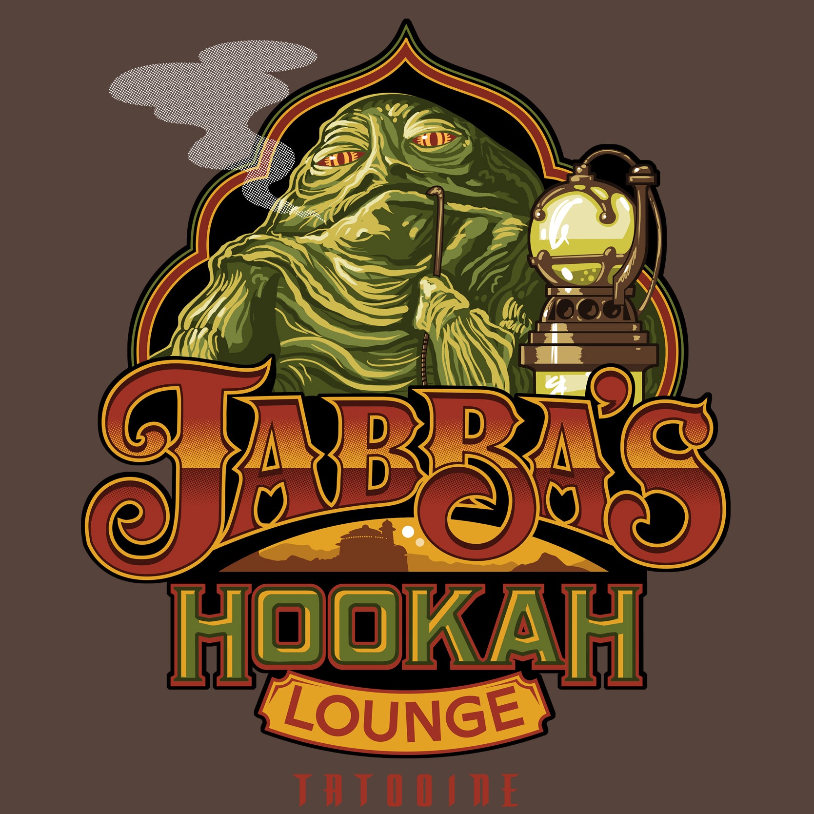 Desert Planet Gangster Hookah Unisex T-Shirt