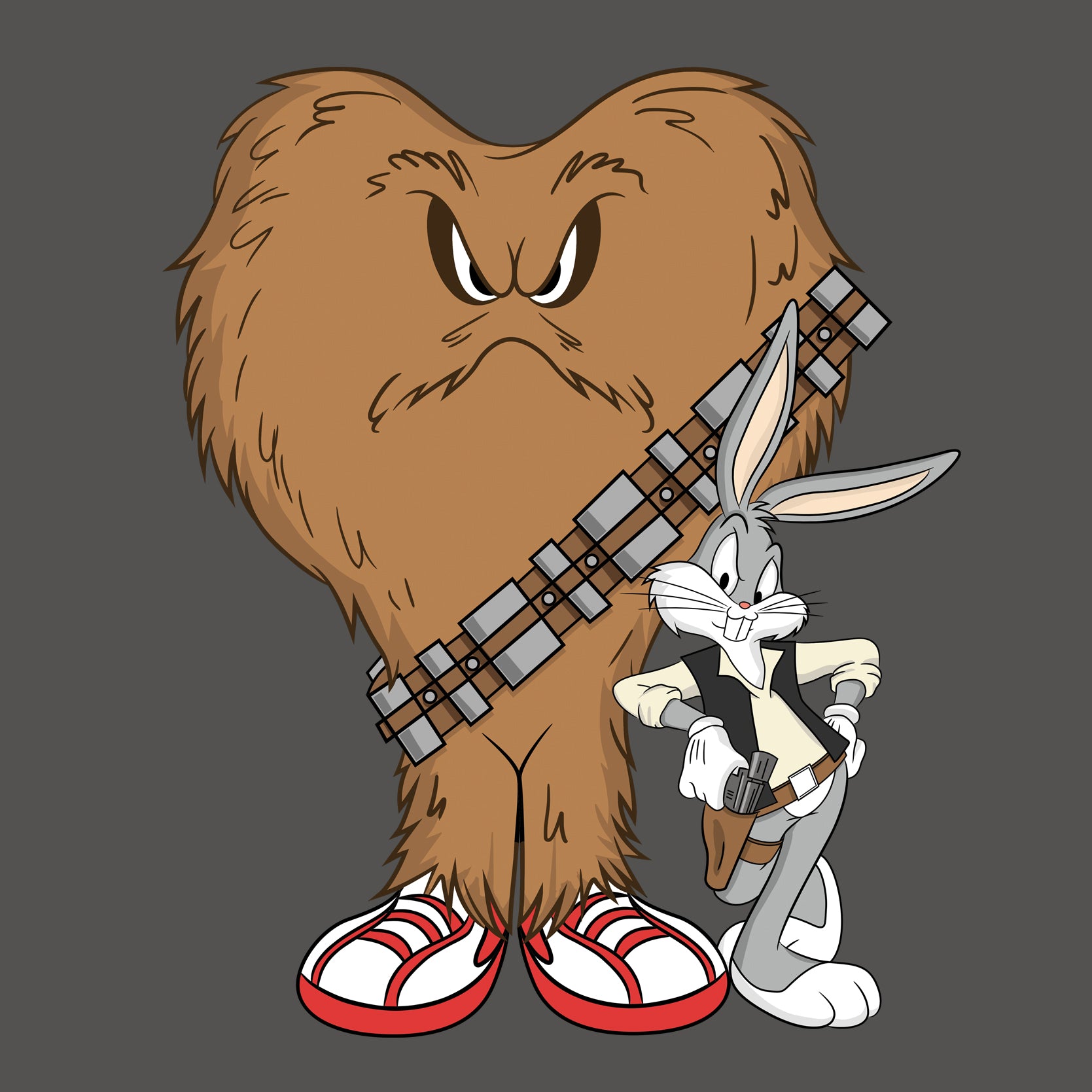 Space Scoundrels Galaxy Adventure T-Shirt - Cartoon Rabbit Mashup