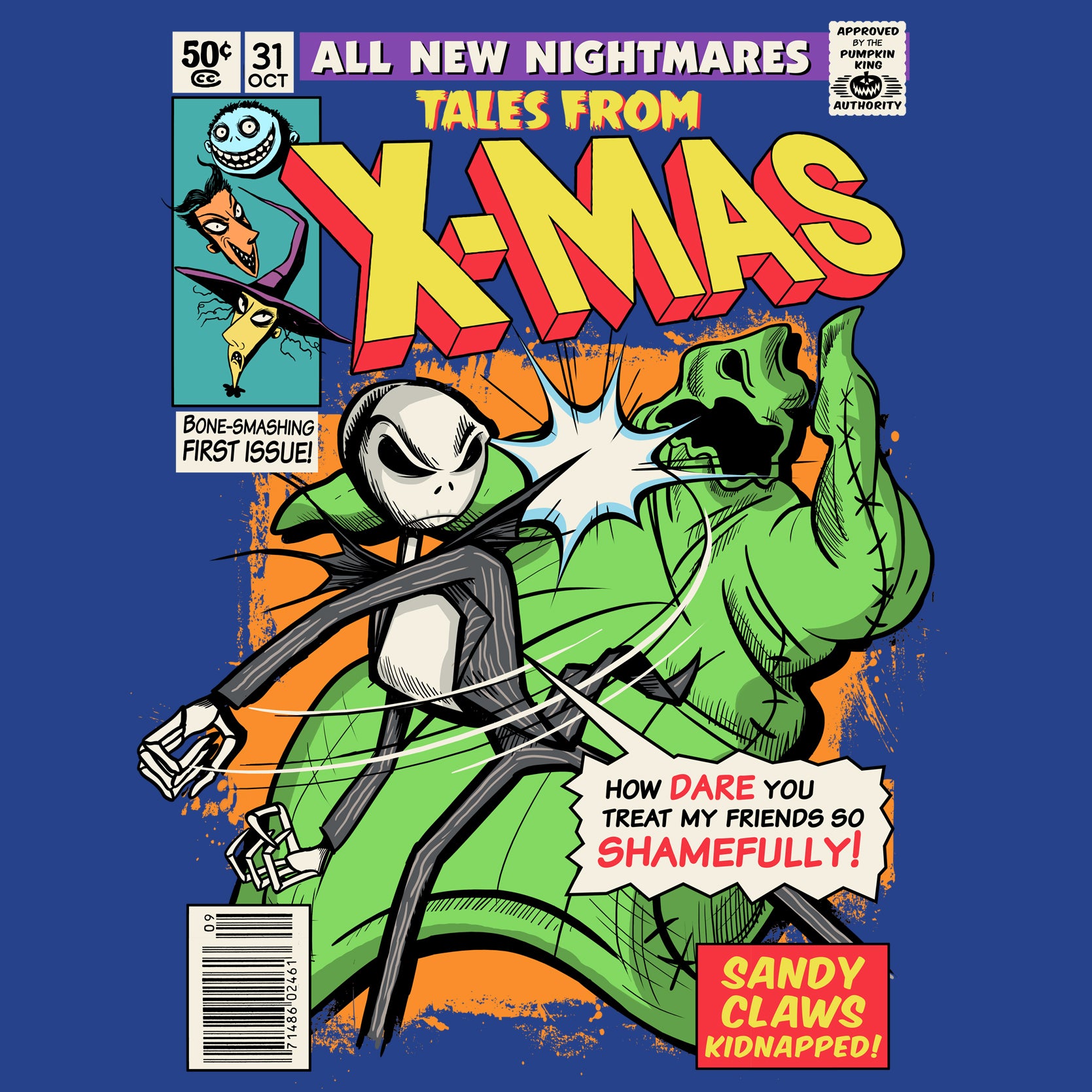 Tales From X-Mas - Comic Book Style Kid's T-Shirt