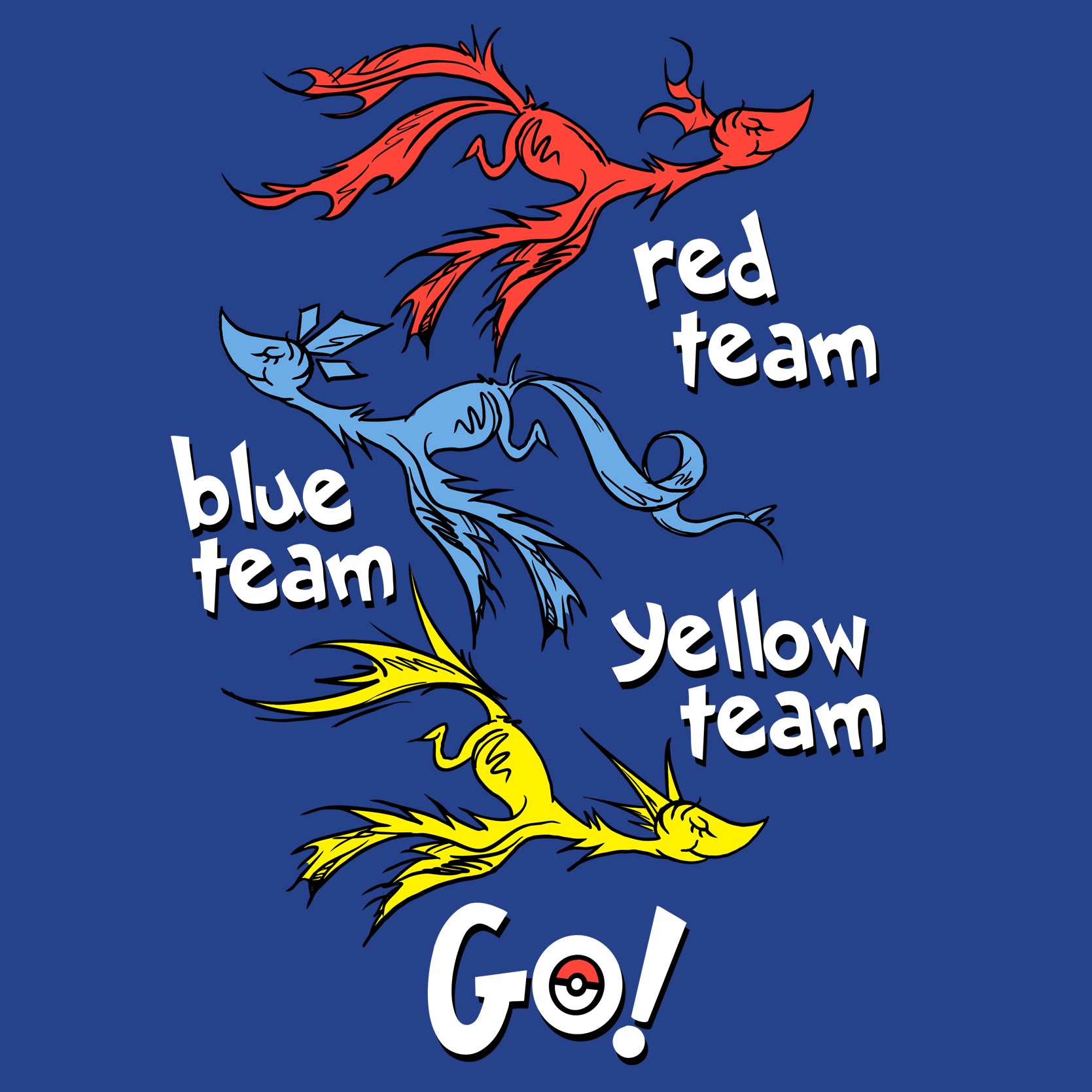 Monster Catching Game Teams Kids T-Shirt - Gaming Youth Tee